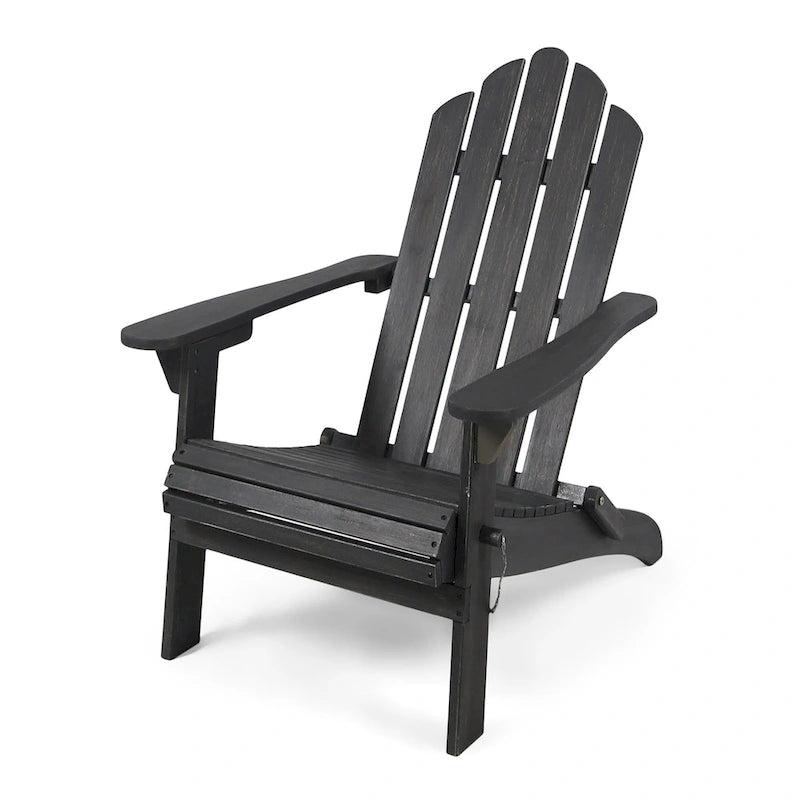 Chaise Adirondack pliante Hollywood en acacia par Christopher Knight Home