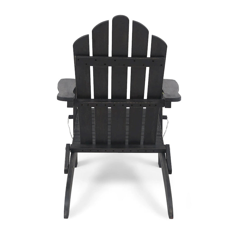 Chaise Adirondack pliante Hollywood en acacia par Christopher Knight Home