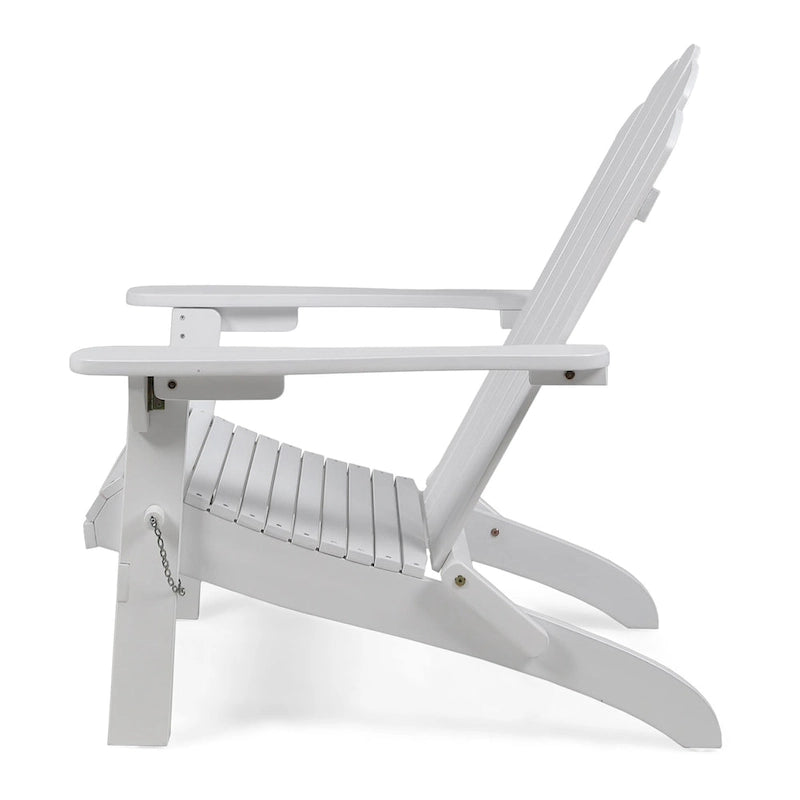 Chaise Adirondack pliante Hollywood en acacia par Christopher Knight Home