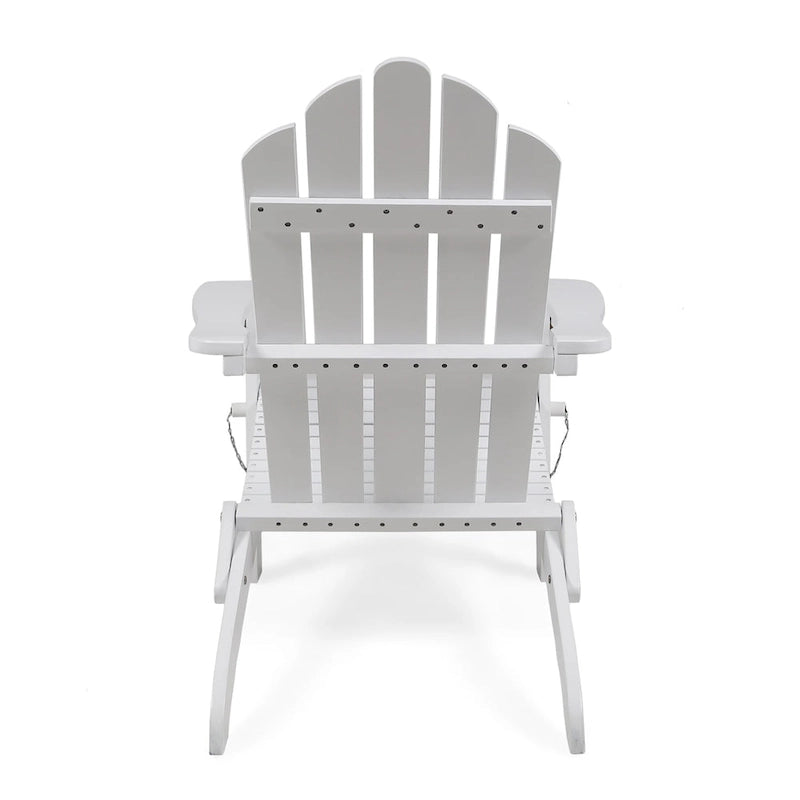 Chaise Adirondack pliante Hollywood en acacia par Christopher Knight Home