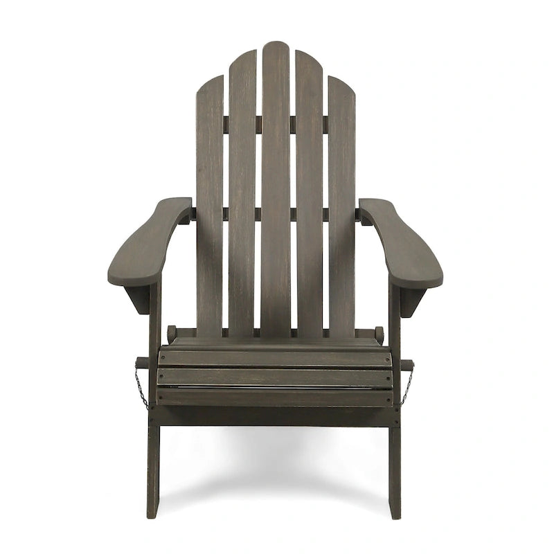Chaise Adirondack pliante Hollywood en acacia par Christopher Knight Home