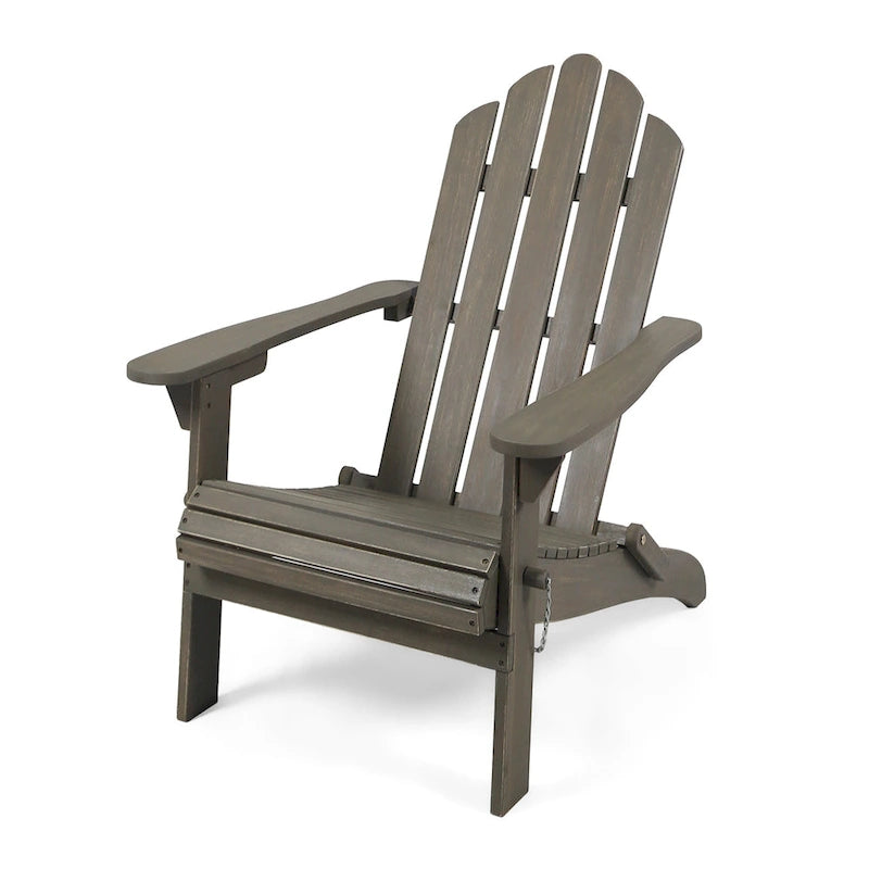 Chaise Adirondack pliante Hollywood en acacia par Christopher Knight Home