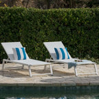 Lettino prendisole in rete Myers (set da 2) di Christopher Knight Home