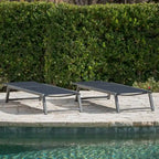 Lettino prendisole in rete Myers (set da 2) di Christopher Knight Home