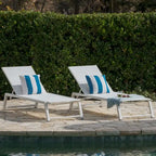 Lettino prendisole in rete Myers (set da 2) di Christopher Knight Home