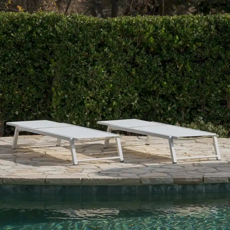 Lettino prendisole in rete Myers (set da 2) di Christopher Knight Home