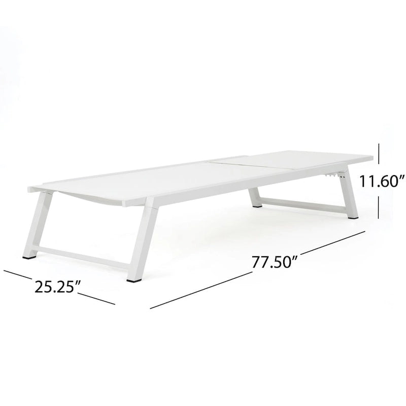 Lettino prendisole in rete Myers (set da 2) di Christopher Knight Home
