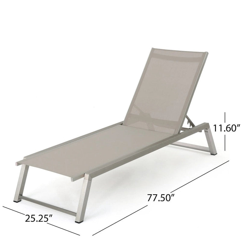 Lettino prendisole in rete Myers (set da 2) di Christopher Knight Home