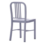 Lot de 2 chaises d'intérieur/extérieur en métal industriel