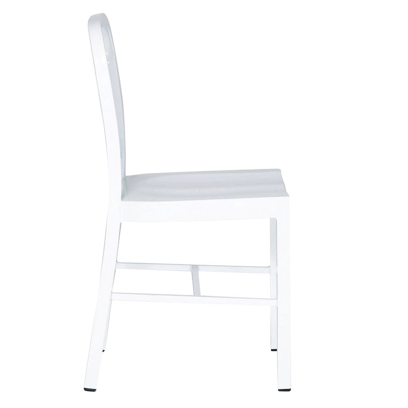 Lot de 2 chaises d'intérieur/extérieur en métal industriel