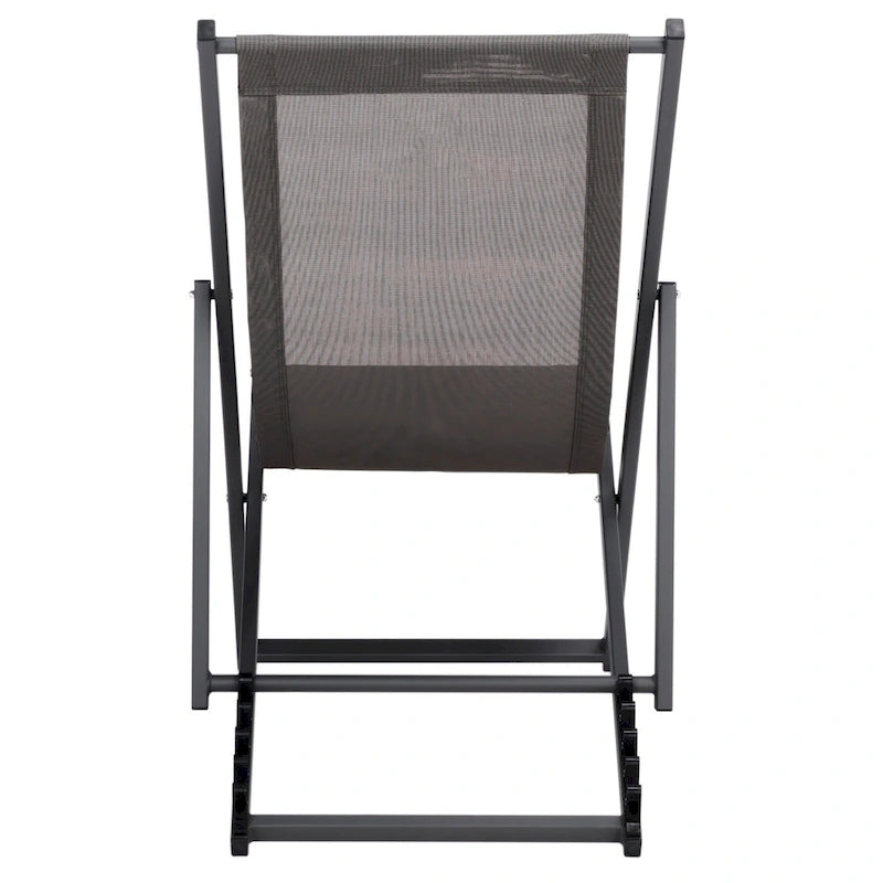 SAFAVIEH Sedie a sdraio da esterno Malaya, set da 2 – 36 L x 22 P x 30 H – 36Lx22Px30H
