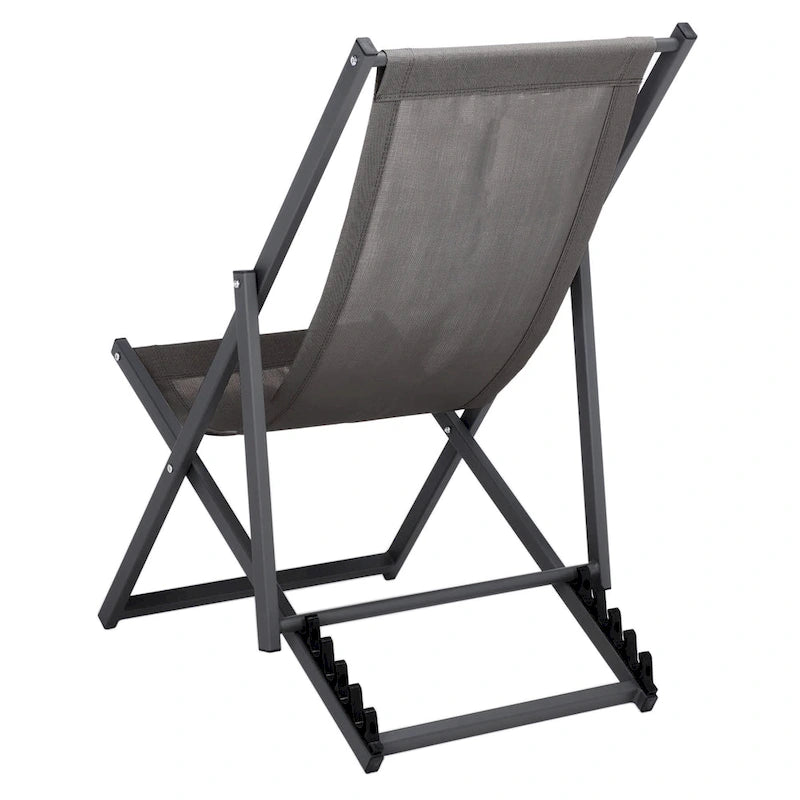 SAFAVIEH Sedie a sdraio da esterno Malaya, set da 2 – 36 L x 22 P x 30 H – 36Lx22Px30H
