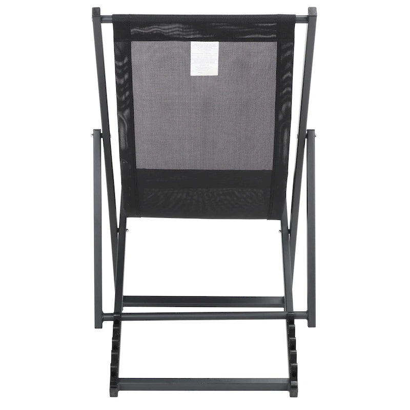 SAFAVIEH Sedie a sdraio da esterno Malaya, set da 2 – 36 L x 22 P x 30 H – 36Lx22Px30H
