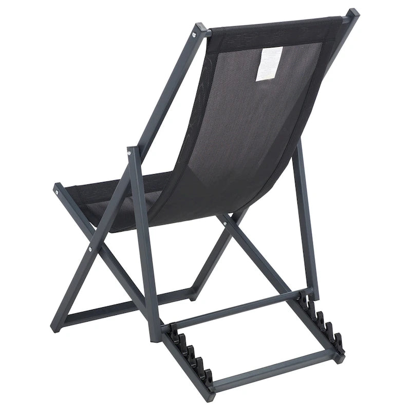 SAFAVIEH Sedie a sdraio da esterno Malaya, set da 2 – 36 L x 22 P x 30 H – 36Lx22Px30H