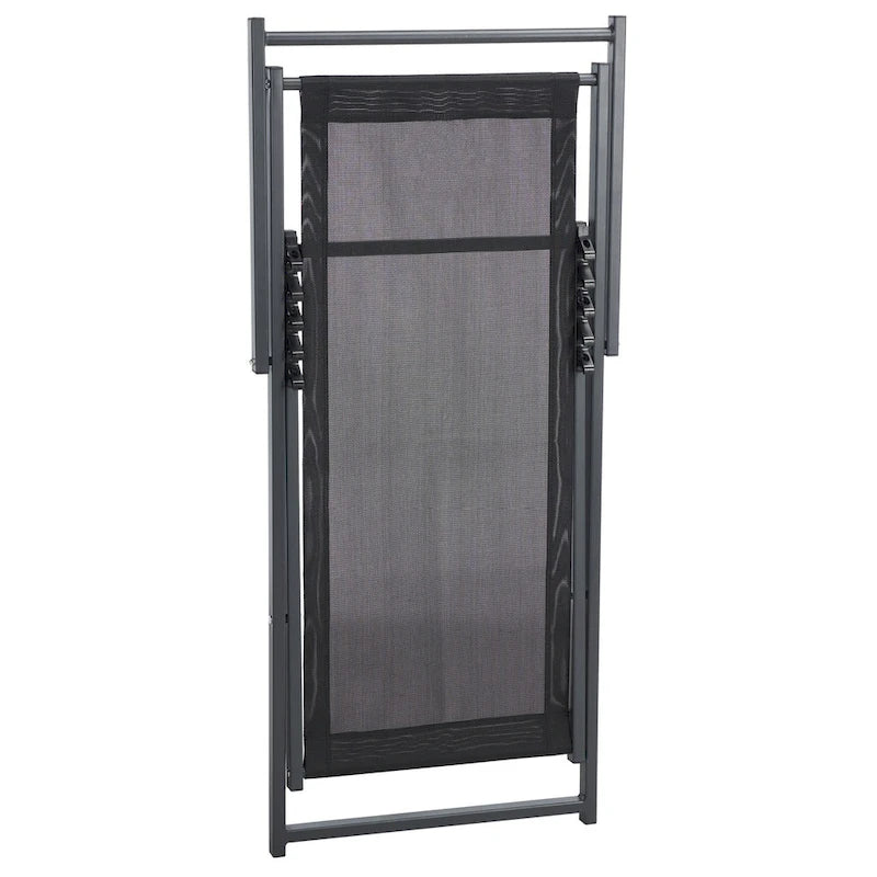 SAFAVIEH Sedie a sdraio da esterno Malaya, set da 2 – 36 L x 22 P x 30 H – 36Lx22Px30H