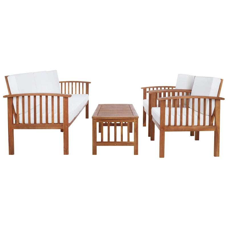 Ensemble de mobilier de jardin 5 pièces Galilea de SAFAVIEH - 27L x 33P x 69H