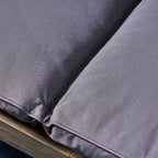 Lettini prendisole da esterno imbottiti in acacia Ariana (set da 2) di Christopher Knight Home
