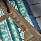 Lettini prendisole da esterno imbottiti in acacia Ariana (set da 2) di Christopher Knight Home