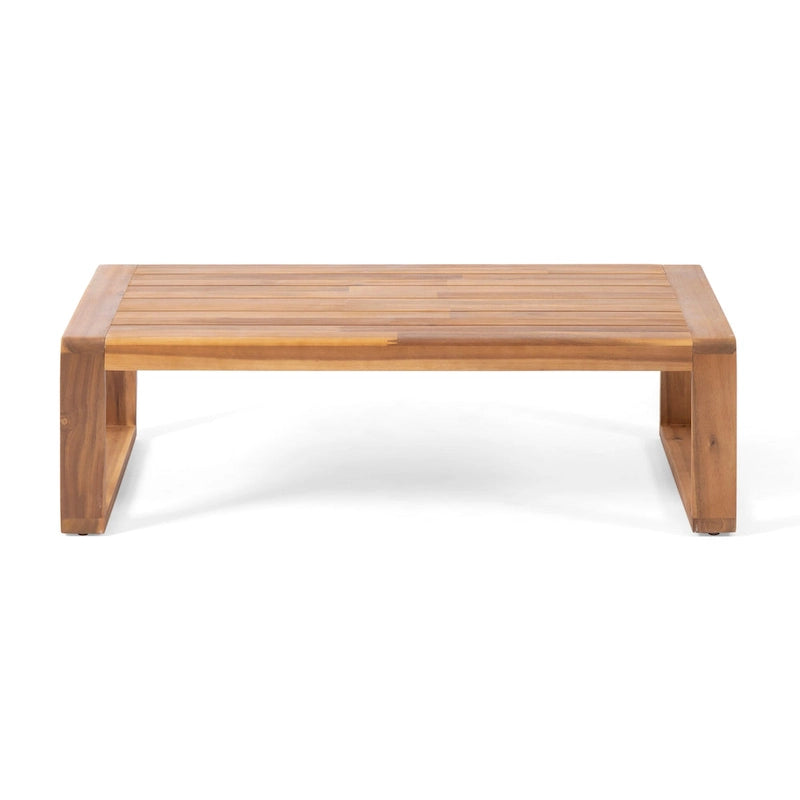 Set divano a due posti da esterni Paloma in legno di acacia di Christopher Knight Home