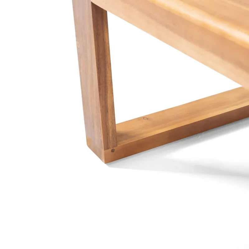 Set divano a due posti da esterni Paloma in legno di acacia di Christopher Knight Home