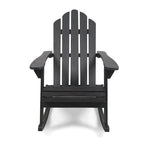 Sedia a dondolo Hollywood Outdoor Adirondack in acacia di Christopher Knight Home