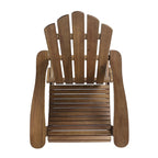 Sedia a dondolo Hollywood Outdoor Adirondack in acacia di Christopher Knight Home