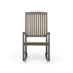 Set Sedia a Dondolo e Tavolino Christopher Knight Home Arcadia in Legno di Acacia per Esterni
