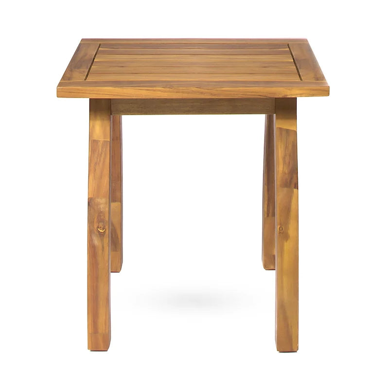 Set Sedia a Dondolo e Tavolino Christopher Knight Home Arcadia in Legno di Acacia per Esterni