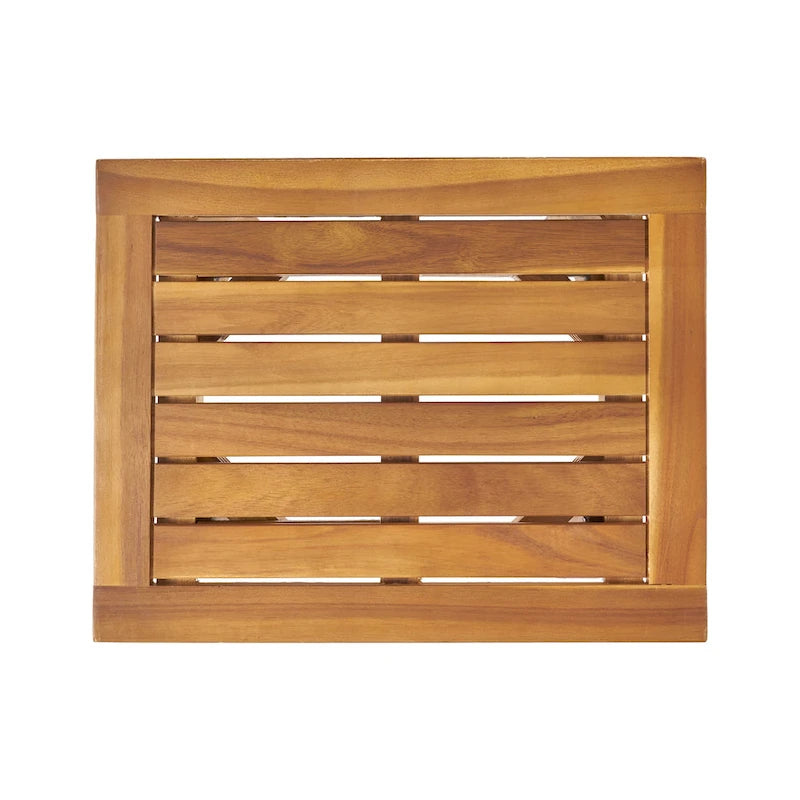 Set Sedia a Dondolo e Tavolino Christopher Knight Home Arcadia in Legno di Acacia per Esterni