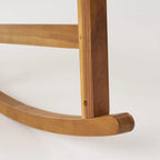 Set Sedia a Dondolo e Tavolino Christopher Knight Home Arcadia in Legno di Acacia per Esterni