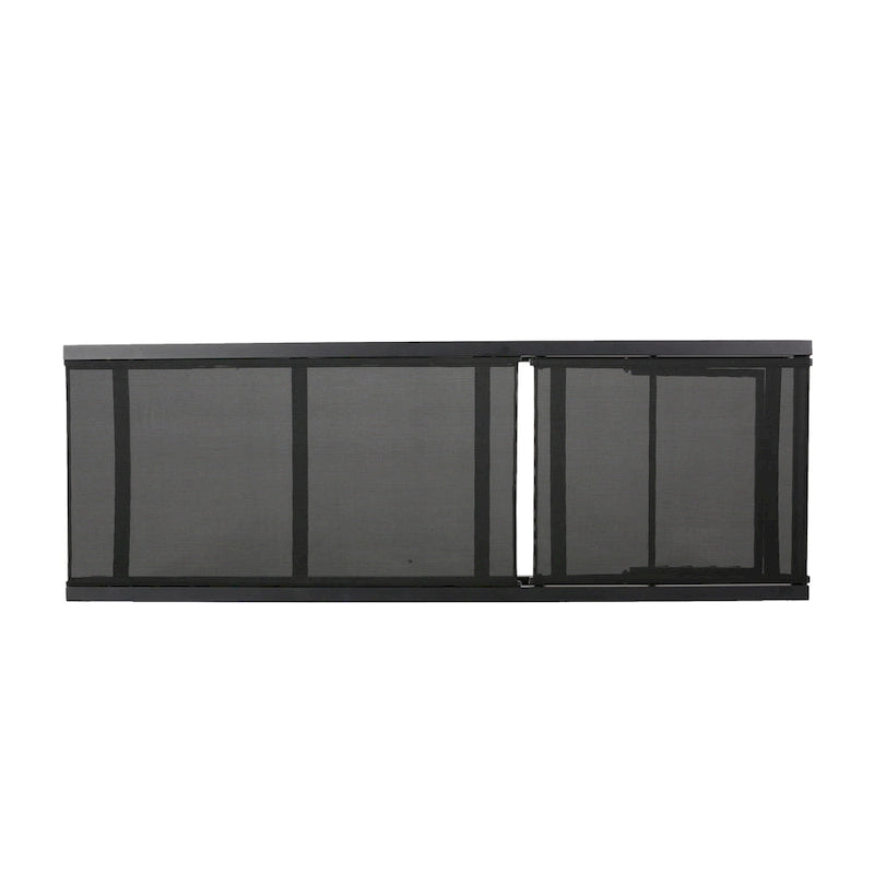 Set di due chaise longue da esterno Modesta in alluminio con tavolino a C di Christopher Knight Home