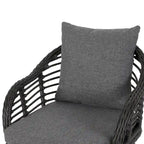 Poltrone Club da Esterno Tatiana in Vimini con Cuscini (Set di 2) di Christopher Knight Home