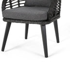 Poltrone Club da Esterno Tatiana in Vimini con Cuscini (Set di 2) di Christopher Knight Home