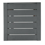 Set da Salotto da Esterno a 3 Pezzi in Alluminio Cape Coral con Cuscini di Christopher Knight Home