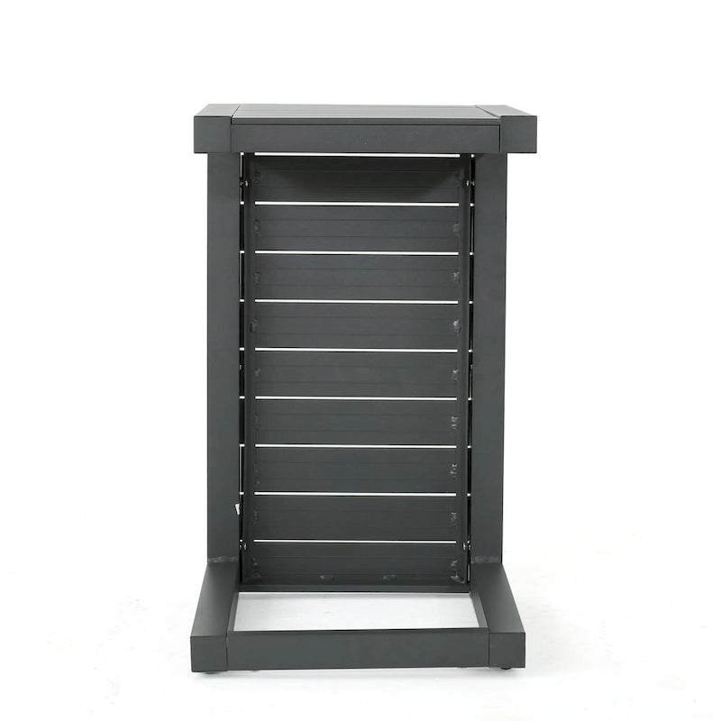 Set da Salotto da Esterno a 3 Pezzi in Alluminio Cape Coral con Cuscini di Christopher Knight Home