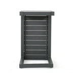 Set da Salotto da Esterno a 3 Pezzi in Alluminio Cape Coral con Cuscini di Christopher Knight Home