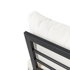 Set Divano Sezionale da Esterno a 5 Posti in Legno di Acacia con Cuscini Resistenti all'Acqua di Christopher Knight Home