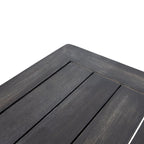 Louver Set da Esterno 4 Pezzi con Cuscini in Legno di Acacia di Christopher Knight Home