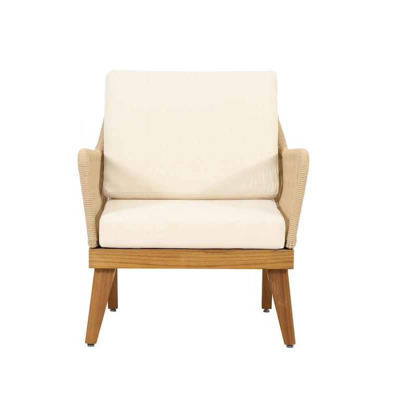 Set da conversazione Annisa da esterno in legno di acacia di Christopher Knight Home
