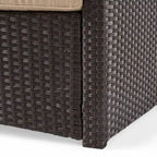 Sedie club da esterno Sanger Wicker con cuscini di Christopher Knight Home