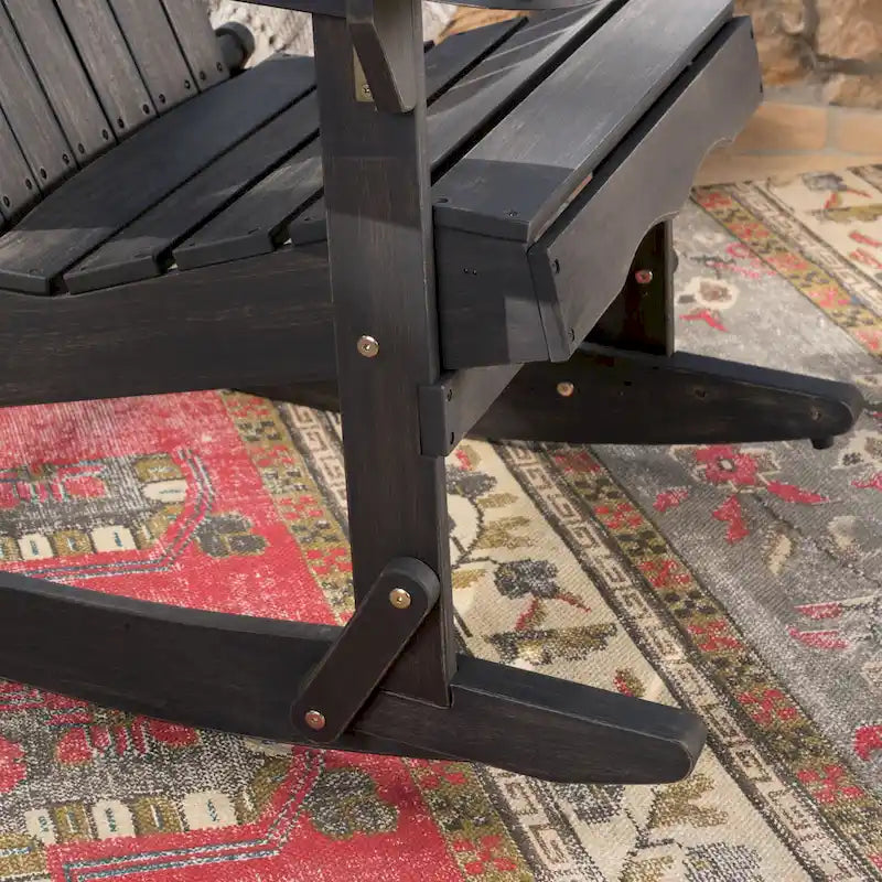 Sedia a dondolo Adirondack Malibu per esterni di Christopher Knight Home