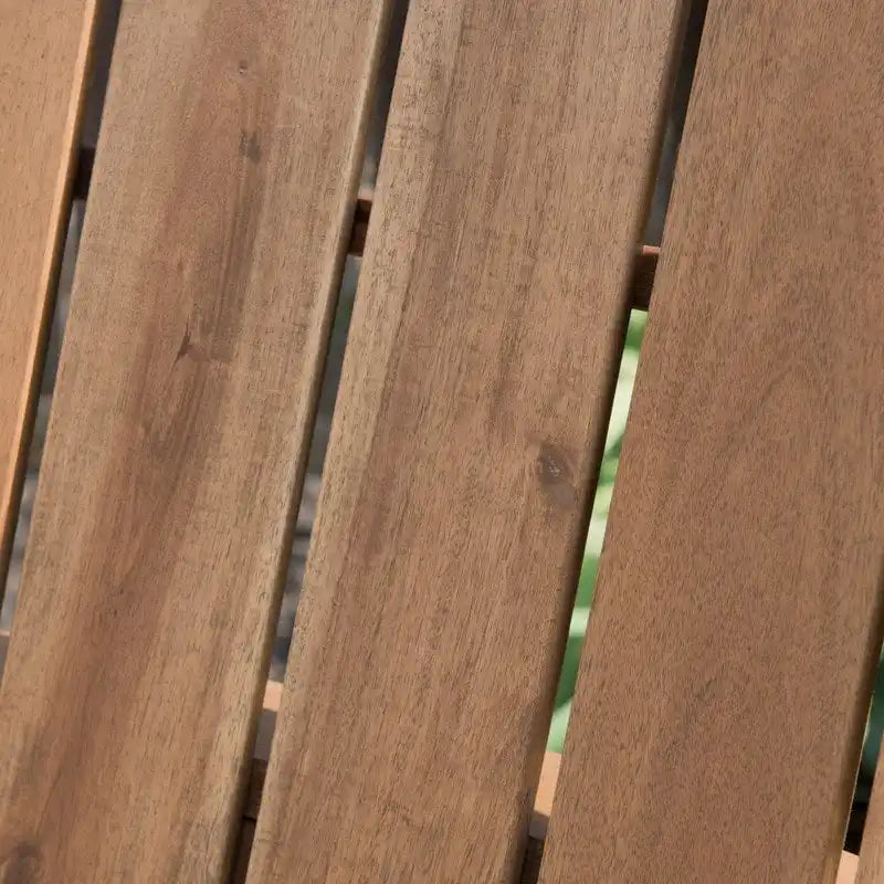 Chaise Adirondack Gavil d'extérieur marron naturel