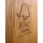Amazonia Arnhou Ensemble de 3 pièces de mobilier d'extérieur en teck FSC pour patio