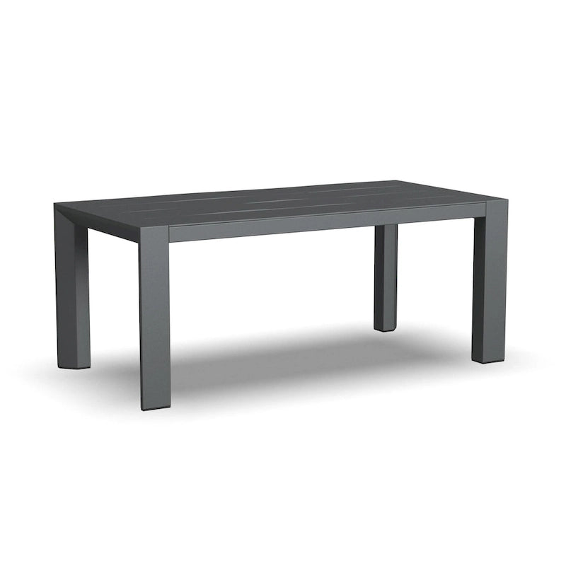 Divano da esterno in alluminio Homestyles Grayton con sedie a sdraio e tavolino da caffè - 81 x 26 x 29