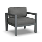 Divano da esterno in alluminio Homestyles Grayton con sedie a sdraio e tavolino da caffè - 81 x 26 x 29