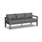 Divano da esterno in alluminio Homestyles Grayton con sedie a sdraio e tavolino da caffè - 81 x 26 x 29