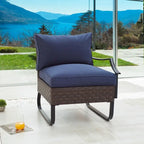 Patio Festival U-Leg Collection Outdoor Left-Arm Chair