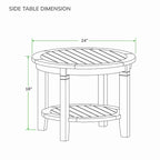 Cambridge Casual Sherwood Set di 3 Mobili da Salotto Adirondack in Teak