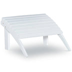 Gavil White Poggiapiedi Adirondack