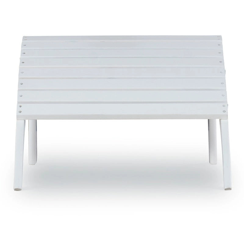 Gavil White Poggiapiedi Adirondack